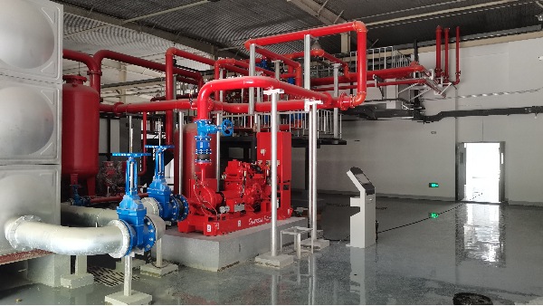 三業(yè)智能柴油機(jī)消防水泵在天津消防研究所測試應(yīng)用
