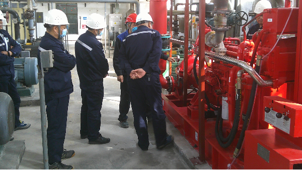 廣州三業(yè)圓滿(mǎn)完成柴油機(jī)消防泵組調(diào)試任務(wù)